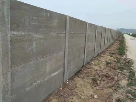 泗水围墙工程案例
